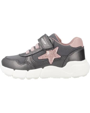 BASKETS GEOX B FLEXYPER MINI GIRL C9F8W GRISES POUR FILLE C9F8W
