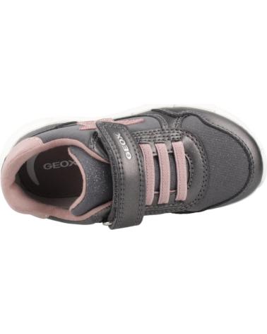 BASKETS GEOX B FLEXYPER MINI GIRL C9F8W GRISES POUR FILLE C9F8W