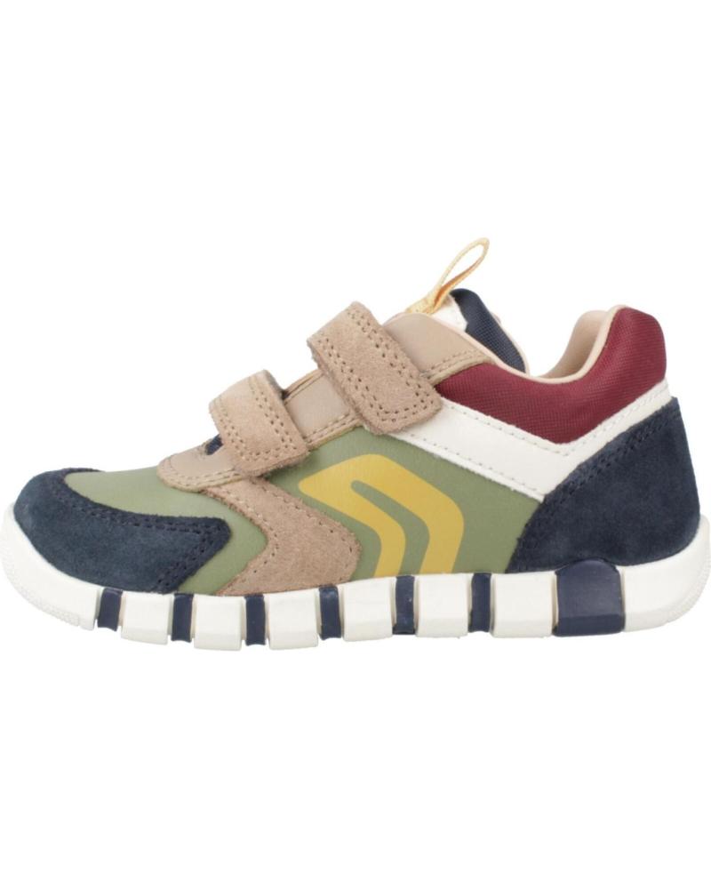 GEOX IUPIDOO SNEAKERS FÜR JUNGEN - MEHRFARBIG MIT KLETTVERSCHLUSS - ART.-NR. CF4E3 CF4E3