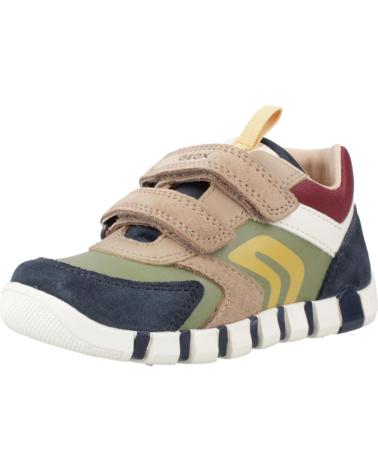 GEOX IUPIDOO SNEAKERS FÜR JUNGEN - MEHRFARBIG MIT KLETTVERSCHLUSS - ART.-NR. CF4E3 CF4E3