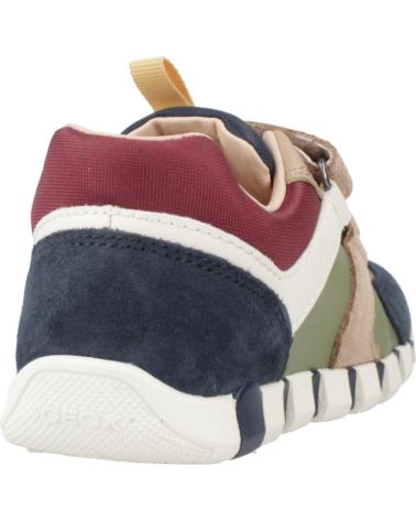 GEOX IUPIDOO SNEAKERS FÜR JUNGEN - MEHRFARBIG MIT KLETTVERSCHLUSS - ART.-NR. CF4E3 CF4E3