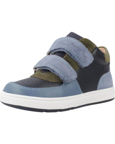 BOTTES GEOX BIGLIA BOY BLEUES C4250 À FERMETURE ADHÉRENTE C4250