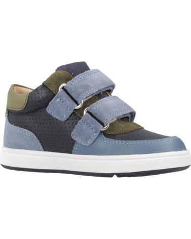 BOTTES GEOX BIGLIA BOY BLEUES C4250 À FERMETURE ADHÉRENTE C4250