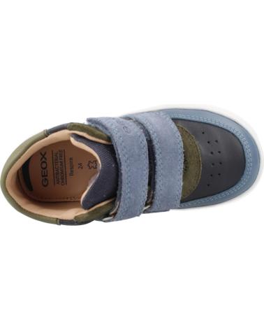 BOTTES GEOX BIGLIA BOY BLEUES C4250 À FERMETURE ADHÉRENTE C4250