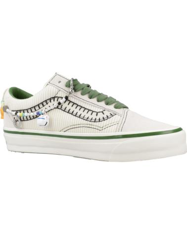 VANS LX OLD SKOOL CHARMS SNEAKER IN BEIGE-CREME CREAM