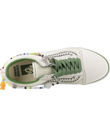 VANS LX OLD SKOOL CHARMS SNEAKER IN BEIGE-CREME CREAM