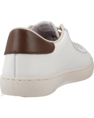 VICTORIA BERLIN 1126142 SNEAKER AUS LEDER UND WILDLEDER WEISS BRAUN FÜR HERREN MARRóN