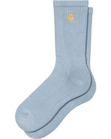 CARHARTT WIP CHASE SOCKS FROSTED BLUE GOLD NAN