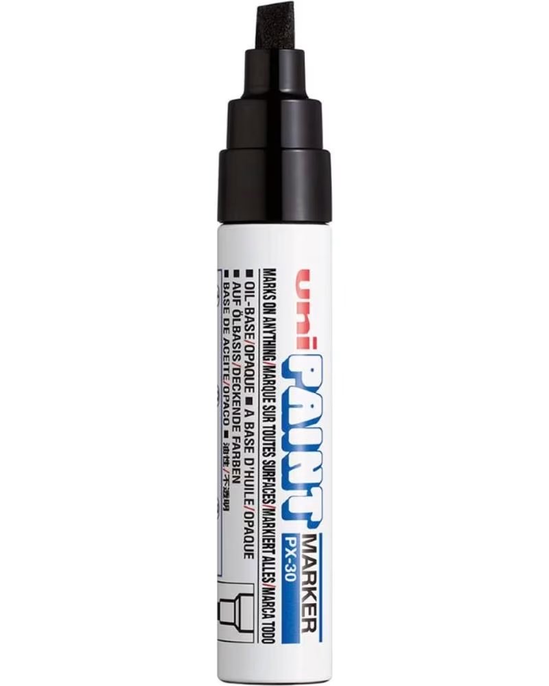 POSCA ROTULADOR UNI PAINT MARKER PX-30 PLATA