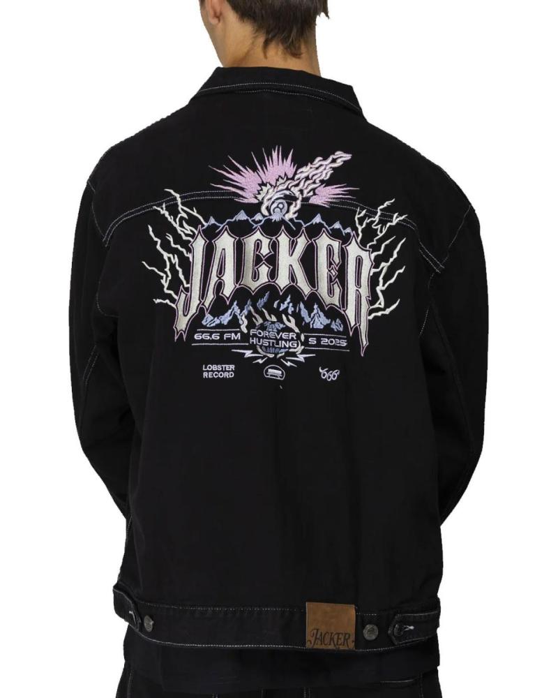 GIACCA JACKER INFERNO DENIM NERA NAN