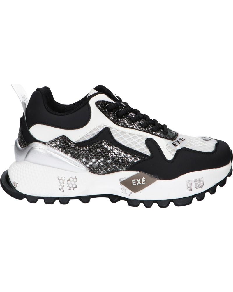 Inizio-EXE-EXE D190608-13 PU NERO BIANCO-PU-BLACK-WHITE