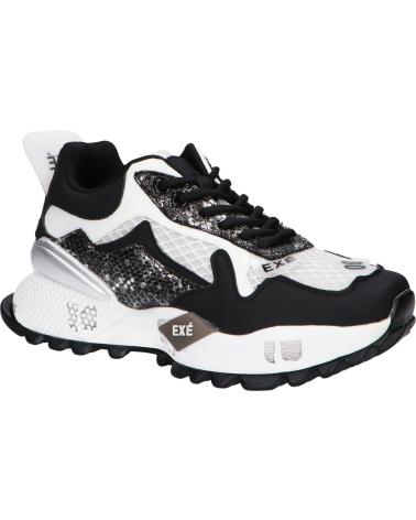 Inizio-EXE-EXE D190608-13 PU NERO BIANCO-PU-BLACK-WHITE