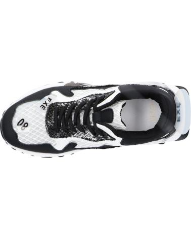 Inizio-EXE-EXE D190608-13 PU NERO BIANCO-PU-BLACK-WHITE
