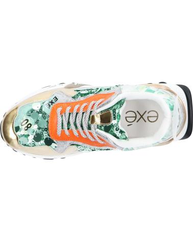 SNEAKERS EXE D190608-13 PU VERDE E ORO PU GREEN GOLD