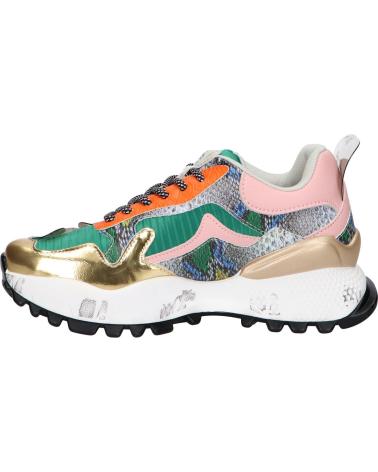 SNEAKERS EXE D190608-13 PU VERDE E ROSA PU GREEN PINK