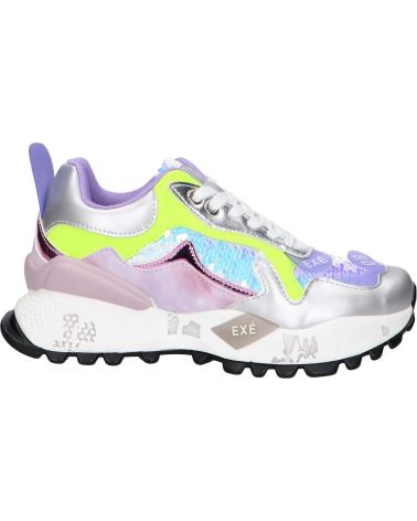 TÊNIS EXE D190608-13 PU BRANCO ROXO PU WHITE PURPLE