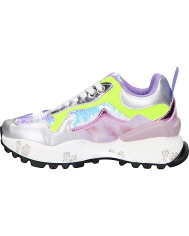 EXE D190608-13 PU WEISS LILA SNEAKER PU WHITE PURPLE