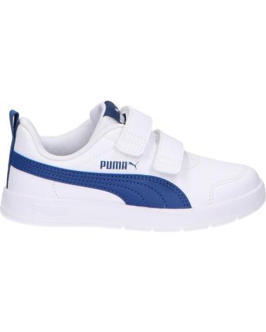 Esportes--De-Niña-PUMA-397642COURTFLEX-V3-PS-08-BLANCO-AZUL