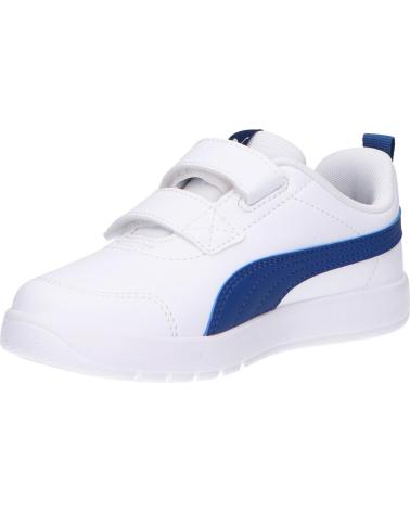 Esportes--De-Niña-PUMA-397642COURTFLEX-V3-PS-08-BLANCO-AZUL