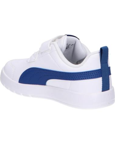 Esportes--De-Niña-PUMA-397642COURTFLEX-V3-PS-08-BLANCO-AZUL