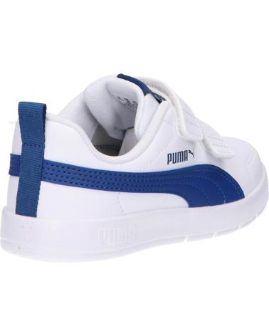 Esportes--De-Niña-PUMA-397642COURTFLEX-V3-PS-08-BLANCO-AZUL