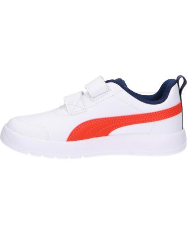 Sportif pour Fille et Garçon PUMA 397642COURTFLEX V3 PS 14 BLANCO ROJO