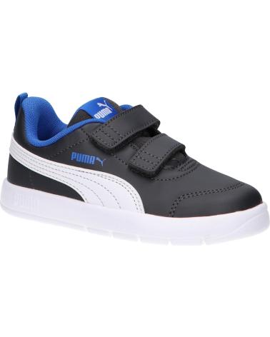 Esportes  de Menina e Menino PUMA 310252 COURTFLEX V3 INF 13 GRIS BLANCO