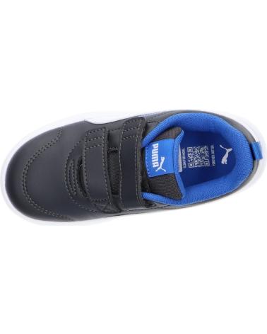 Esportes  de Menina e Menino PUMA 310252 COURTFLEX V3 INF 13 GRIS BLANCO