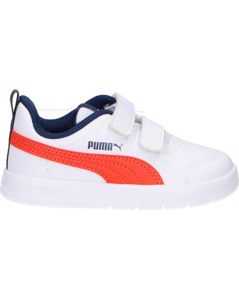 Sportif pour Fille et Garçon PUMA 310252 COURTFLEX V3 INF 14 BLANCO ROJO