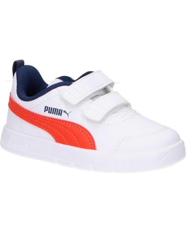 Sportif pour Fille et Garçon PUMA 310252 COURTFLEX V3 INF 14 BLANCO ROJO