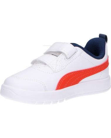 Sportif pour Fille et Garçon PUMA 310252 COURTFLEX V3 INF 14 BLANCO ROJO