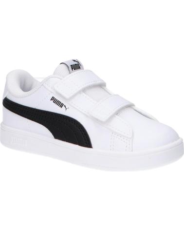 PUMA DEPORTIVA RICKIE CLASSIC INF VELCROS 394254 COLOR NEG BLANCO