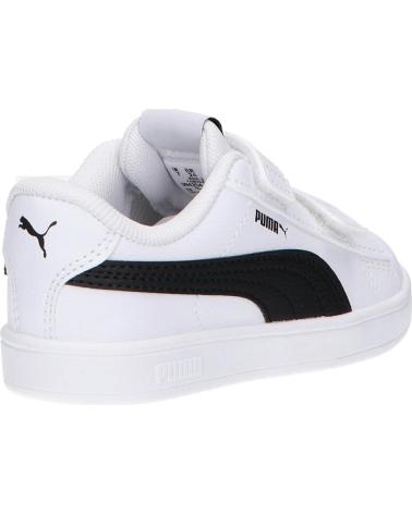 PUMA DEPORTIVA RICKIE CLASSIC INF VELCROS 394254 COLOR NEG BLANCO