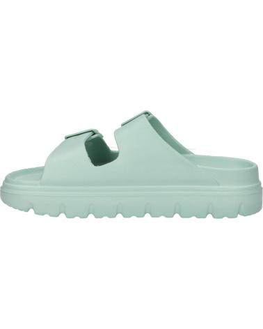 Home-XTI-XTI 142550 S C AQUA DOUBLE STRAP SLIDE SANDALS-S-C-AQUA