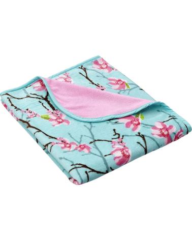 ELODIE DETAILS REVERSIBLE BABY BLANKET - MULTICOLOR FLORAL DESIGN MULTICOLOR