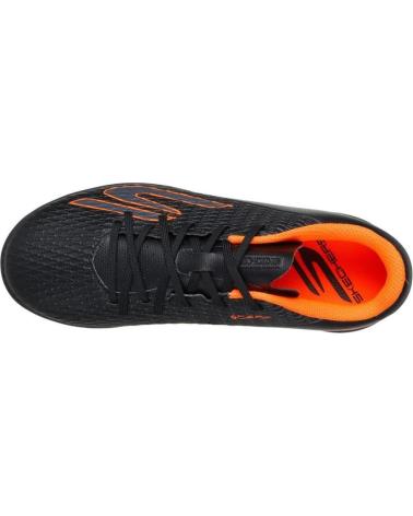 SKECHERS SXK 2 SALA: BLACK FUTSAL SHOES WITH ORANGE DETAILS (REF. 252168L-BKOR) NAN