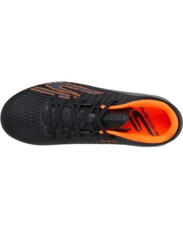 SKECHERS SXK 2 JR MG FOOTBALL BOOTS BLACK/ORANGE - 252160L-BKOR NAN