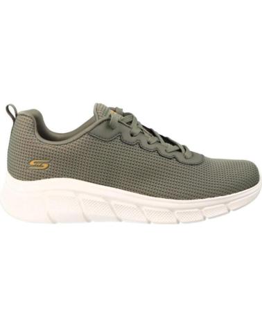 SKECHERS ZAPATILLAS BOBS FLEX VERDE 117346-OLV NAN