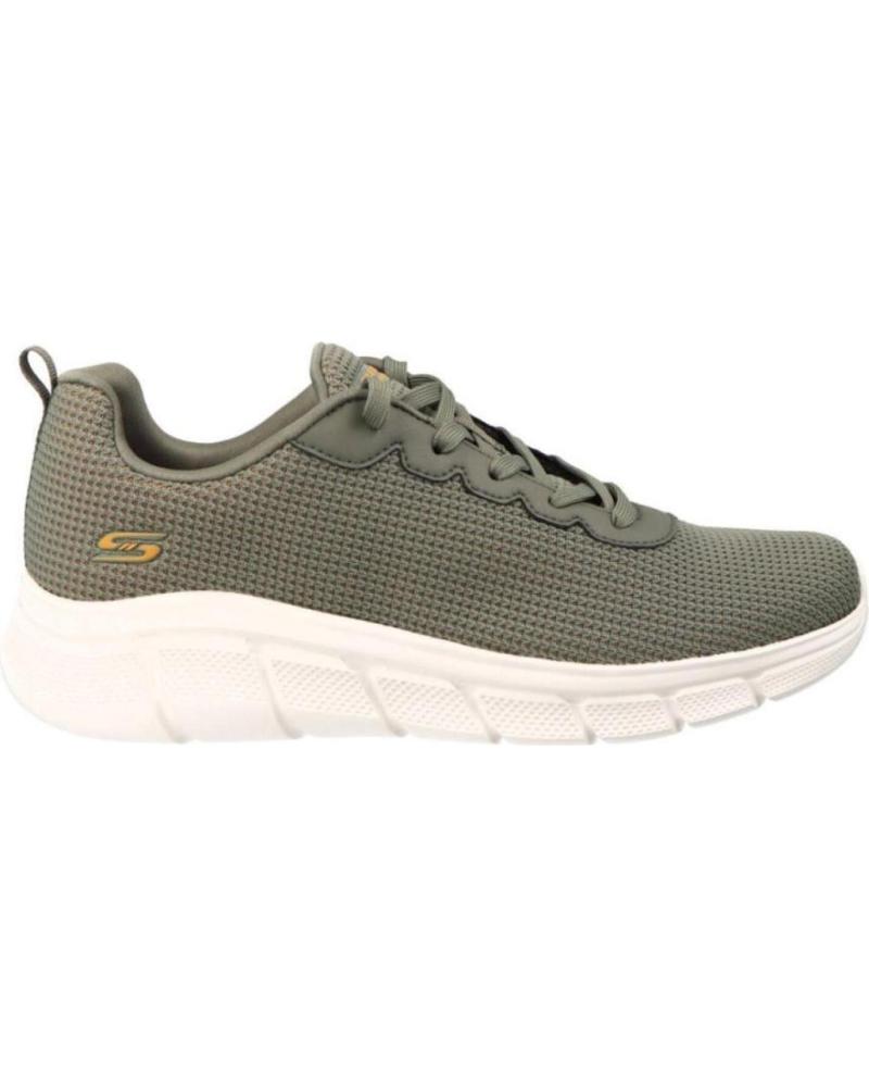 SKECHERS ZAPATILLAS BOBS FLEX VERDE 117346-OLV NAN