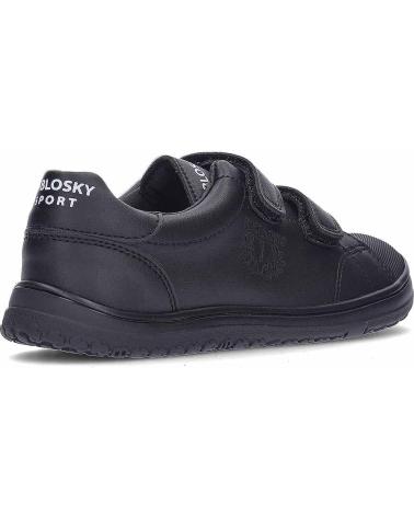PABLOSKY BAREFOOT SPORT SHOE 200010 BLACK NEGRO