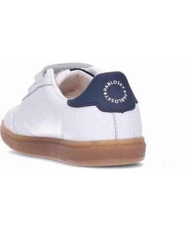 PABLOSKY BAREFOOT SPORT SHOES 210800 SCHOOL WHITE BLANCO