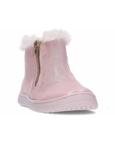 PABLOSKY BAREFOOT ANKLE BOOTS 445771 SHINE PINK ROSA