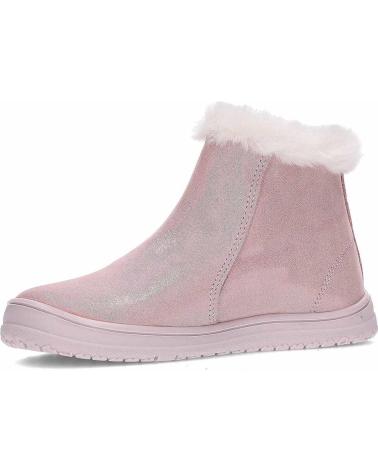 PABLOSKY BAREFOOT ANKLE BOOTS 445771 SHINE PINK ROSA
