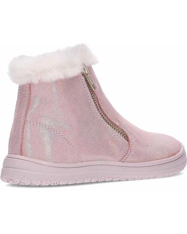 PABLOSKY BAREFOOT ANKLE BOOTS 445771 SHINE PINK ROSA