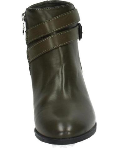 XTI STIEFEL 48607 KAKI MIT SCHNALLE UND REISSVERSCHLUSS KAKI