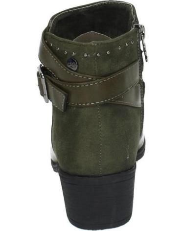XTI STIEFEL 48607 KAKI MIT SCHNALLE UND REISSVERSCHLUSS KAKI