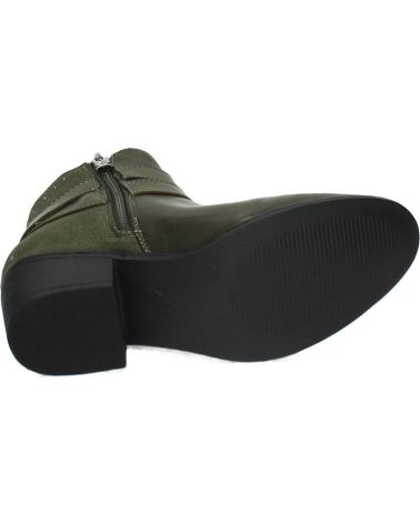 XTI STIEFEL 48607 KAKI MIT SCHNALLE UND REISSVERSCHLUSS KAKI