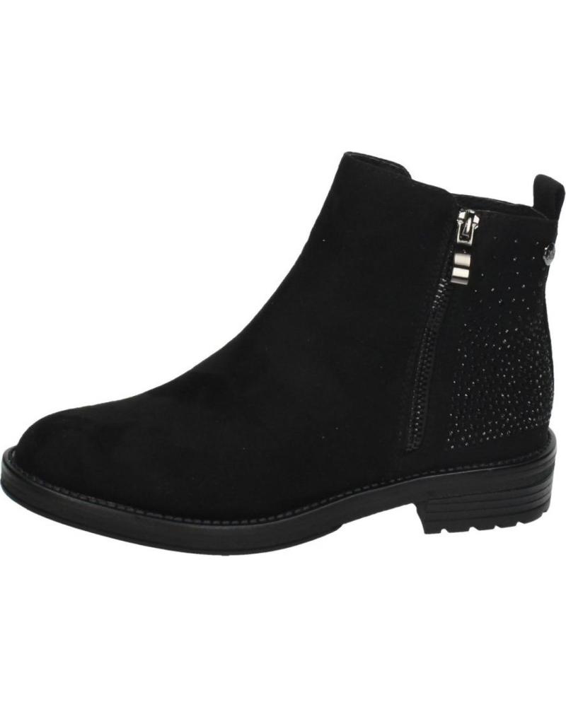 Startseite-XTI-XTI CHELSEA STIEFEL 49373 SCHWARZ WILDLEDER MIT REISSVERSCHLUSS-NEGRO