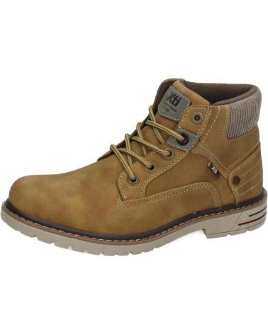 XTI STIEFEL 49205 CAMEL MIT SCHNÜRSENKELN IM BERGSTIL CAMEL