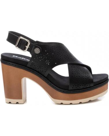 SANDÁLIAS DE SALTO REFRESH 172780 PRETO NEGRO